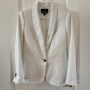 J crew PARKE linen white blazer